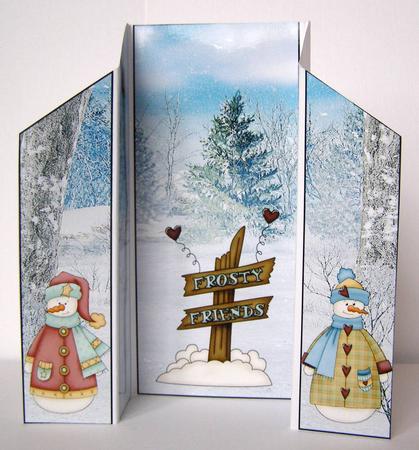 Frosty Friends Theatre by Margaret McCartney