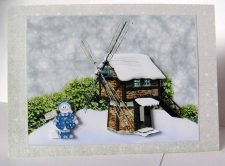 A Winters Day at the Mill by Margaret McCartney