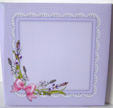 Bluebells 6 x 6 Square Card Box Mini Kit by Margaret McCartney