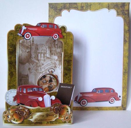 3D Accordian Spring - Wheel Travel by Margaret McCartney