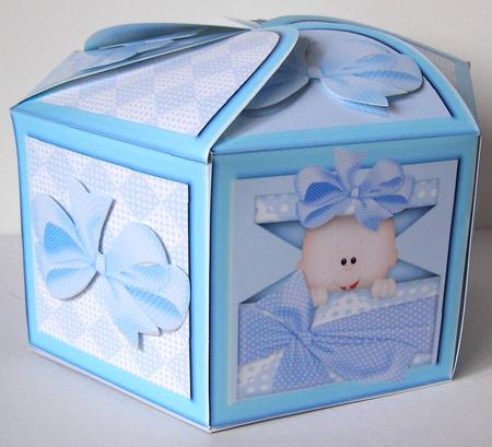 Baby Boy Hexagon Box Mini Kit by Margaret McCartney