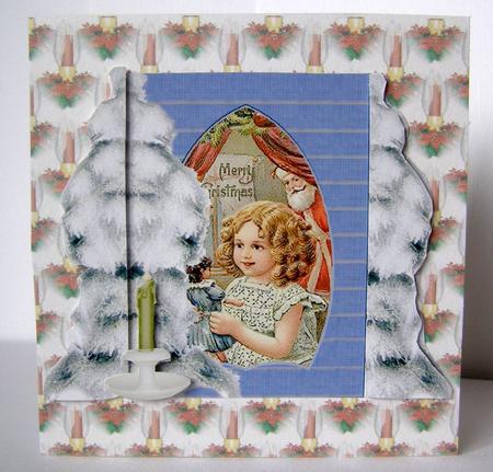 Christmas Candle Vellum by Margaret McCartney
