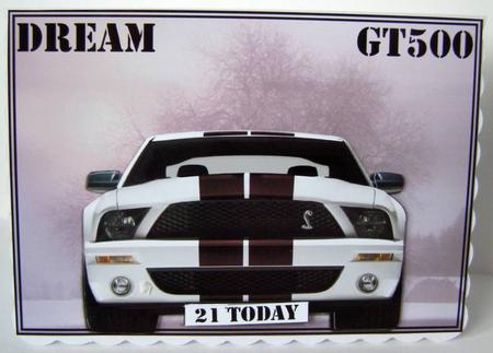 Dream Car - Gt500 by Margaret McCartney