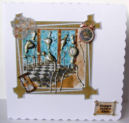 Steam Punk Chess Game by Margaret McCartney