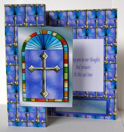 Stain Glass Foldback by Margaret McCartney