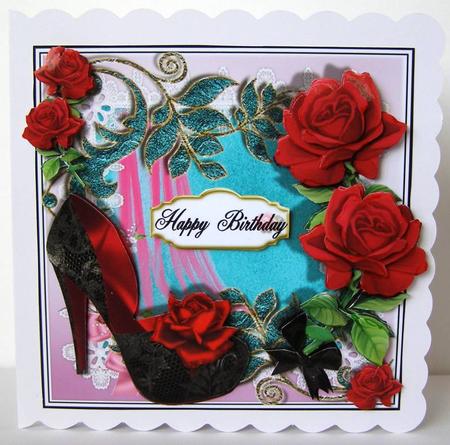 Female Birthday Card or Special Occasion by Margaret McCartney