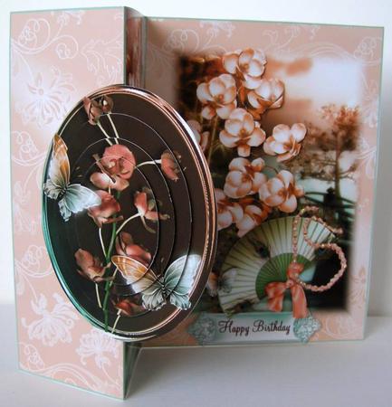 Oriental Fan No Holes Fold Mini Kit by Margaret McCartney