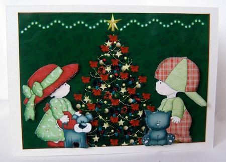 Watching the Light Up of the Christmas Lights by Margaret McCartney