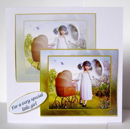Quick Card for a Very Special Little Girl by Margaret McCartney