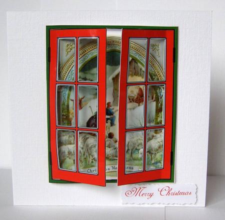 In My Window Nativity Merry Christmas by Margaret McCartney