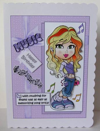 Teen Diva is Studying by Margaret McCartney