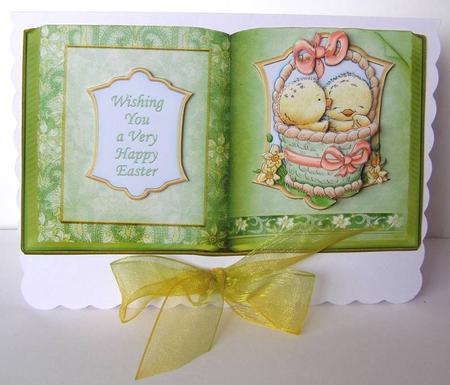 Basket Case Easter or Birthday Topper & Decoupage by Margaret McCartney