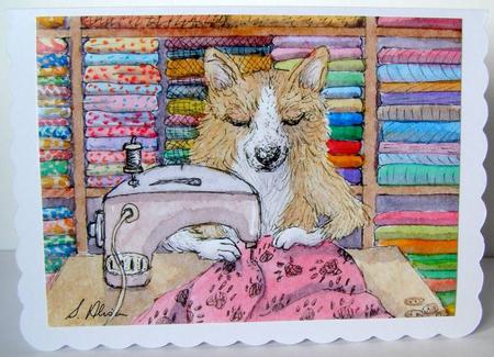 She Was a Dab Paw with Quilts! by Margaret McCartney