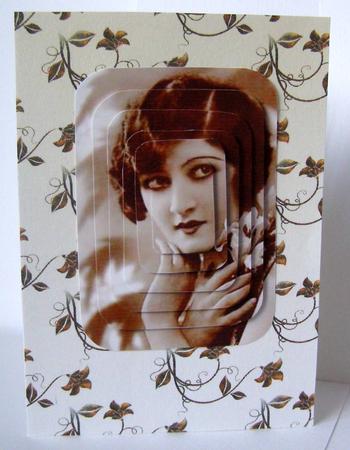 Elegant Floral in Cream & Gold by Margaret McCartney