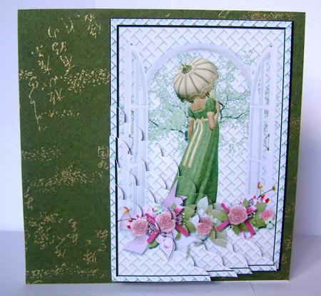 My Gentle Stroll Wavy Corner Stacker by Margaret McCartney