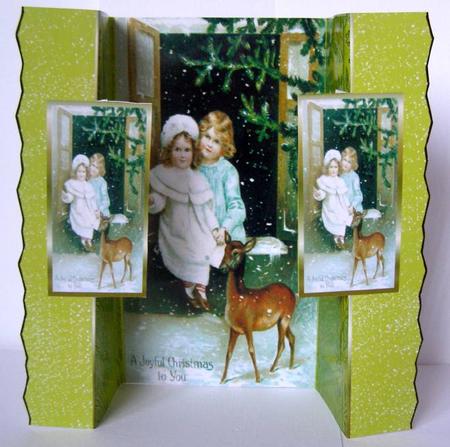 Double Fold Back Christmas by Margaret McCartney