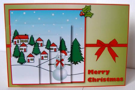 Little Christmas Village Stacker by Margaret McCartney