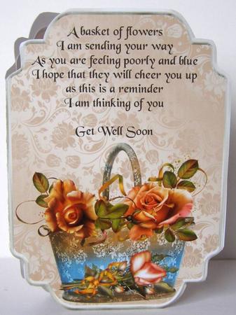 Basket of Flowers by Margaret McCartney