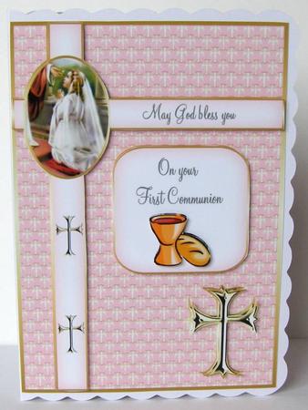 1st Communion Girl by Margaret McCartney