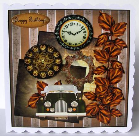 Vintage Male Card by Margaret McCartney