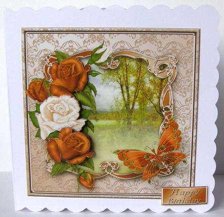 Bronze Roses by Margaret McCartney