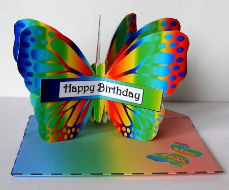 Mini 3D Butterfly (wow Rainbow) Mini Kit by Margaret McCartney