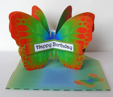 Mini 3D Butterfly (wow Green) Mini Kit by Margaret McCartney