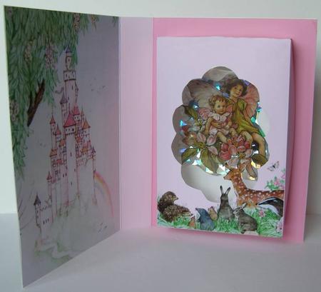 Fairy Castle Design 1 Handcut Version by Margaret McCartney