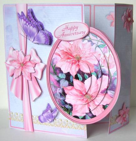 Gatefold Mini Kit - Sweet Clematis by Margaret McCartney