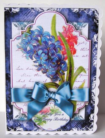 Victorian Flower Collection - Hyacinth by Margaret McCartney
