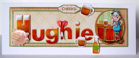 Create Any Name Beer at the Pub Card Kit by Margaret McCartney