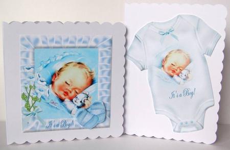 Vintage New Baby Boy by Margaret McCartney