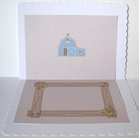 Farm and a Wodden Frame Is by Margaret McCartney