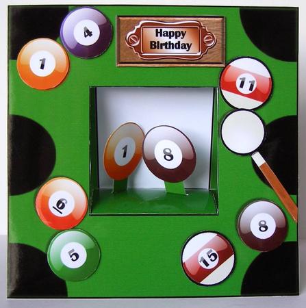 Aperture-square Table-card Mini Kit Pool by Margaret McCartney