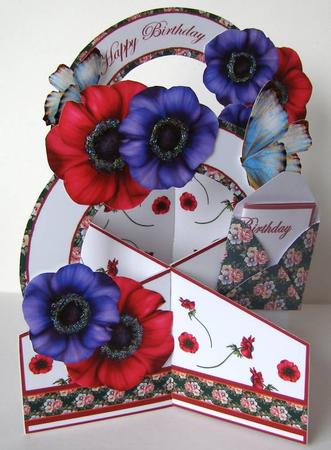 Cascade Deluxe - Anemones by Margaret McCartney