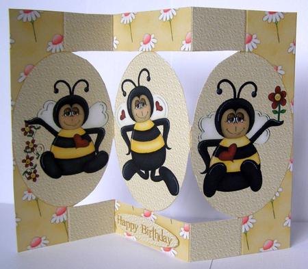 Bumble Bee Tri Shutter by Margaret McCartney