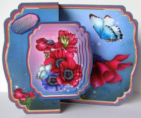 Anemones Fold Back Mini Kit by Margaret McCartney