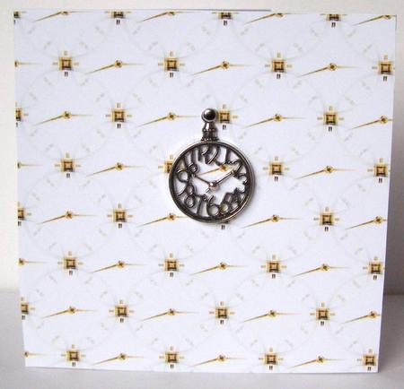 Clocks Backing Paper by Margaret McCartney