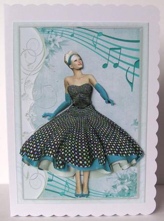 1950's Rock and Roll Beauty A4 Mini Kit by Margaret McCartney