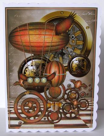 A4 Male Steampunk 2 by Margaret McCartney