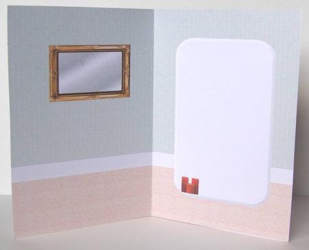 Fireplace Scene Insert by Margaret McCartney