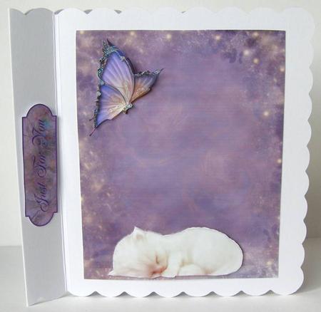 'sweet Dreams' Card Topper by Margaret McCartney