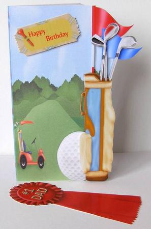 Fore Dad Shaped Card Mini Kit by Margaret McCartney