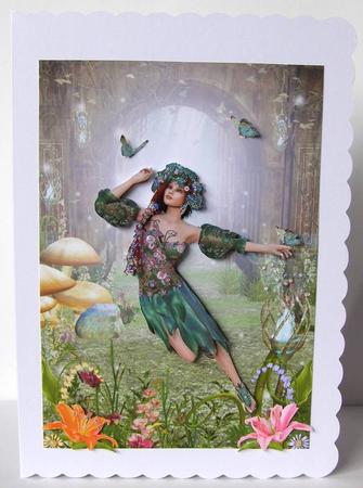A Touch of Fae Flower Fairy A4 Mini Kit by Margaret McCartney