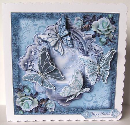 The Butterfly Ball Card Front Mini Kit by Margaret McCartney
