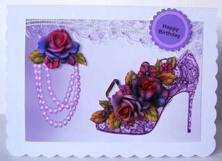 Lavender Shoe by Margaret McCartney