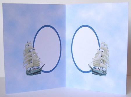 Sailing Ship Insert by Margaret McCartney