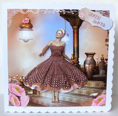 1950's Lady and the Lamp Mini Kit by Margaret McCartney
