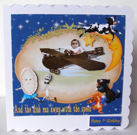 Baby Pilot with Runaways & Decoupage by Margaret McCartney