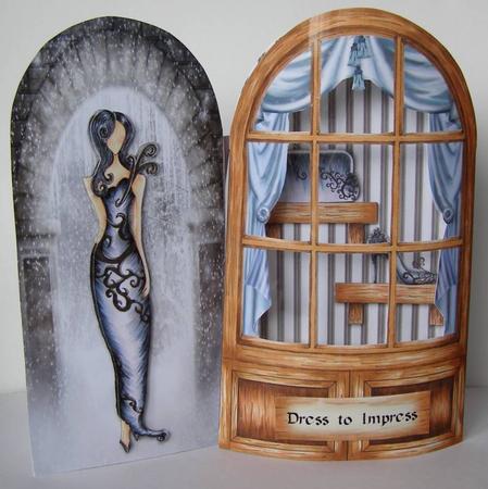 Winter Shop Bow Window Mini Kit by Margaret McCartney